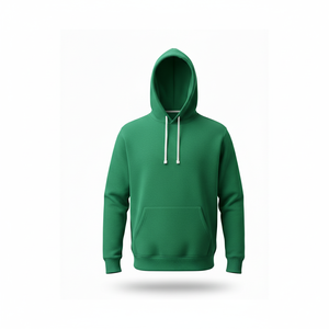 Sweat à capuche en molleton 100% coton respirant et doux, streetwear, pull d'hiver chaud, respirant, avec poche, design décontracté, tissu tricoté pour homme - Product Image 1