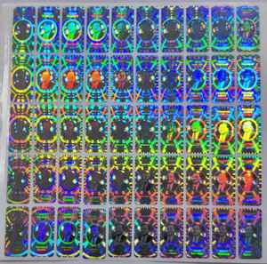 สติกเกอร์กระดาษโฮโลแกรมสีเงิน Digiteltech Label P4 แบบตัดร่อง พรีเมียม สำหรับธุรกิจ ช้อปปิ้ง บังกลาเทศ - Product Image 1