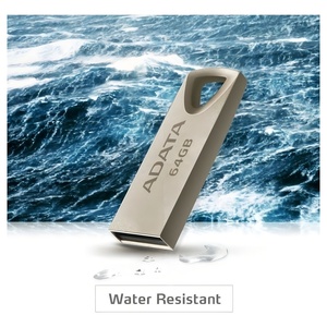 Adata UV210 64GB USB 3.0 Flash Drive Nuovo in Metallo Argento Stile Chiave con Logo Inciso Cordino Stile Chip Compatibile PC Confezione Regalo - Product Image 5