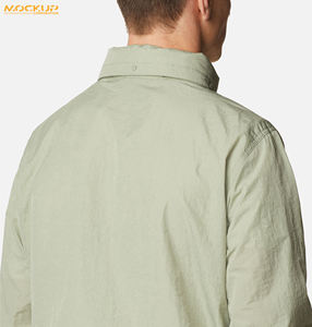 Chaqueta Cortavientos Ligera para Hombre, Personalizada, Impermeable, de Forro Polar, para Senderismo, Reflectante, al por Mayor - Product Image 6