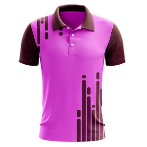 เสื้อยืดกีฬาเสื้อโปโลคอโปโลเสื้อกีฬาเสื้อพิมพ์ลายชื่อทีมและจำนวน2024ออกแบบได้ตามต้องการ - Product Image 3