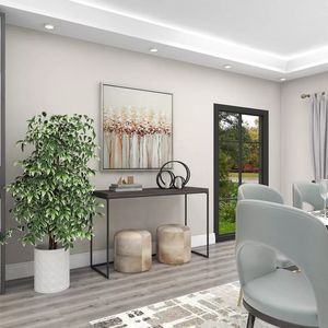 Bougeoirs ronds en métal avec support et lanternes Festive Christmas Décoration de la maison Prix authentiques - Product Image 6