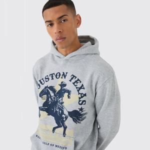 Nuevo diseño de chándal suelto para hombre, chándal de algodón transpirable, ropa de calle, serigrafía de secado rápido, nuevo diseño para adultos, otoño - Product Image 3