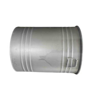 Tambor de acero metálico cubierto con parte superior cerrada Cabezal apretado 210l Tambor de acero inoxidable de 200 litros Barril de metal de hierro Almacenamiento de miel de aceite químico - Product Image 6