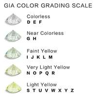 Diamantes Naturales Sueltos de Excelente Corte y Diseño Atractivo, Color G-H y Claridad VS, para Anillos de Compromiso, Colgantes y Joyería para Hombres y Mujeres