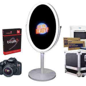 ข้อเสนอที่ดีที่สุด PMB 300 แพ็คเกจพรีเมียมบูธกระจกทรงวงรี - Product Image 1