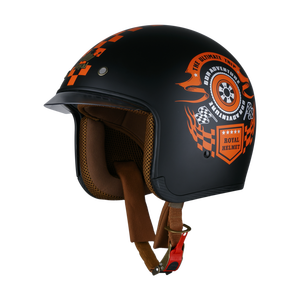 Vietnam M139 Royal Open Face <b>ABS</b> Fully Removable Interior Motorcycle Helmet XL Advanced DOT Standard Quick Release New Condition - Product Image 2