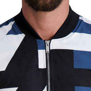 Blouson Bomber Homme 2024 Fabriqué en Usine, Impression Couleur Unique, Vêtement d'Extérieur, Dernier Prix, OEM - Product Image 6