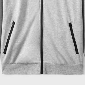 Sweat à capuche zippé en polaire Tech de haute qualité pour hommes Logo personnalisé Vente en gros Veste lourde avec style uni - Product Image 6