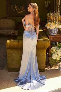 Elegante lujo 2025 mujeres A-Line Anti-Static Bonning Corpiño Circular drapeado vestido plisado para fiestas - Product Image 4