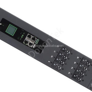 PDU แบบติดตั้งในตู้แร็ค 115kW 3 เฟส 415V สมาร์ท วอร์ทิคัล IPDU 24 พอร์ต C13 C19 รองรับอินพุตแบบคู่/เดี่ยว สำหรับศูนย์ข้อมูลความหนาแน่นสูง - Product Image 5