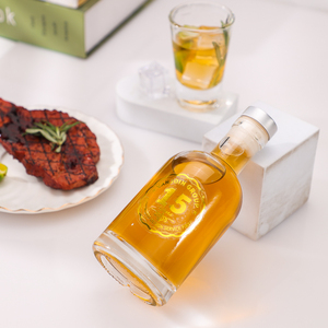 Promotion Bouteille en verre de 200ml pour boissons à la vodka aromatisées pour importation <span class=keywords><strong>Tequila</strong></span> mexique pour fabricant de liège Jelly Candy Conserves - Product Image 4