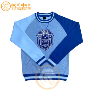 Sweat-shirt d'hiver brodé sur mesure pour femmes Zeta Phi Beta, dernière collection, vêtements de sororité en coton molletonné, vente en gros - Product Image 3