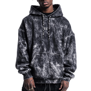 Fabricantes paquistaníes personalizado Unisex invierno ecológico sudaderas con capucha de gran tamaño mejor Streetwear pulóver Sudadera con capucha - Product Image 2