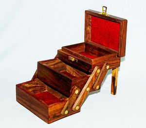 Caja de Joyería de Madera Hecha a Mano de Alta Gama con Acabado Liso, Diseño Personalizable y Capacidad a Medida para la Protección de Joyas a Largo Plazo - Product Image 6