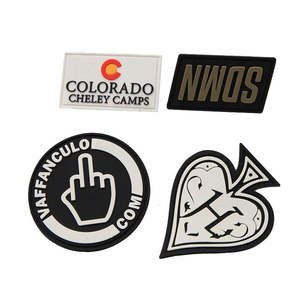 Faible MOQ, créez votre propre logo en caoutchouc, logo en caoutchouc de style différent, logo en caoutchouc au design unique - Product Image 5