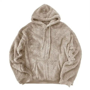 Sherpa Hoodies <b>Men</b> Winter Fleece Hoodie Soft Sherpa Interior Comfortable Daily Wear - Product Image 6