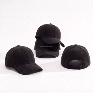 Proveedor ODM de Vietnam, Gorra de Béisbol de Terciopelo Personalizada, Gorra de Sol de Algodón Lavado con Efecto Desgastado Vintage - Product Image 1