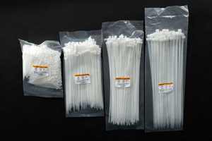 Fabricante de Vietnam 7,6*350mm nuevo equipo eléctrico de alta calidad bridas para cables autoblocantes de nailon bridas de plástico con cremallera - Product Image 2