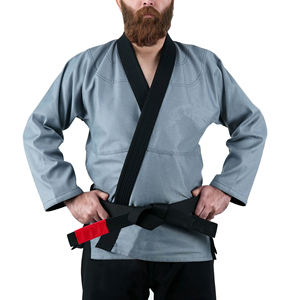 2025 BJJ เครื่องแบบผ้าแบบกำหนดเองคุณภาพสูงดีไซน์ใหม่ MMA BJJ พร้อมแขนเต็มมีสีที่แตกต่างกัน - Product Image 6