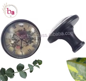Global Supplier Offers Rustic Metal Crystal Glass Cover <b>Watch</b> Cabinet Knobs for <b>Kids</b> Outdoor Various Bathroom Warehouse Villa - Product Image 1