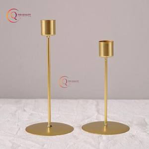 Bougeoir en or de luxe pour la décoration de la maison bougeoir européen en métal bougeoir en fer bougeoir personnalisé forme unique pot à bougie - Product Image 5