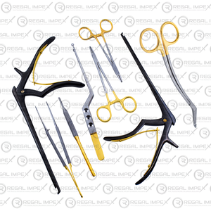 مجموعة أدوات جراحات الأعصاب اليدوية 8 ، أدوات جراحية أساسية من الفولاذ المقاوم للصدأ من قبل الأب فرانشيسكو مارشيتا - Product Image 1