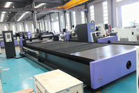 Machine de découpe laser à fibre haute précision 2060 2kW 3kW 4kW 6kW, découpeuse CNC de tôles métalliques pour acier, aluminium, cuivre
