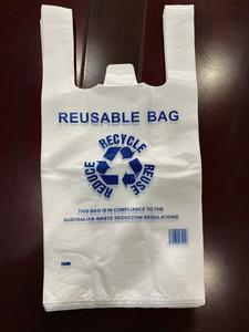 Bolsa de camiseta para compras de negocios-Bolsas de compras-Tamaño personalizado de Vietnam y muchos productos de exportación de colores de Vietnam - Product Image 4