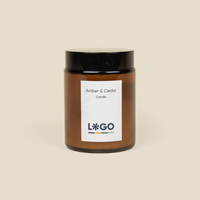 Velas Aromáticas Corporativas de Cera de Soya Ecológicas Personalizadas para Decoración del Hogar y Regalos, con Aroma y Diseño Personalizado