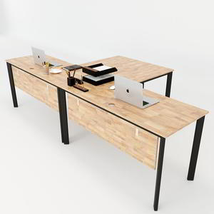 Escritorio Esquinero en Forma de L, Moderno y Minimalista, para Oficina y Dormitorio (HBOV027) - Product Image 1