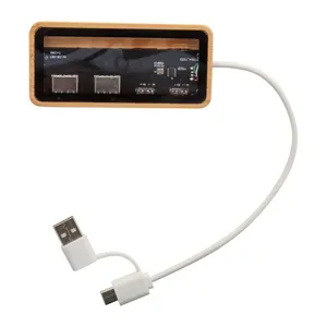 Hub USB SeeHub de Bambú, Gadgets Promocionales Ecológicos - Product Image 4