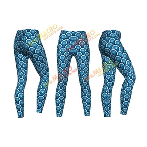 Leggings de yoga haut de gamme à taille haute AND1 Design en Spandex/Polyester avec poches souples et couches à séchage rapide - Product Image 5