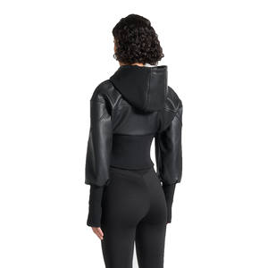 Chaqueta de Cuero Genuino para Mujer, Superventas de Invierno, Hecha a Medida, con Capucha, Estilo Contorneado, a Precio Razonable 2026 - Product Image 3