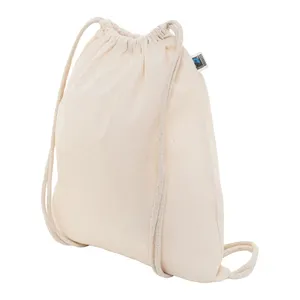 Bolsa de Algodón de Comercio Justo, Mochila Promocional Sostenible para Merchandising - Product Image 2