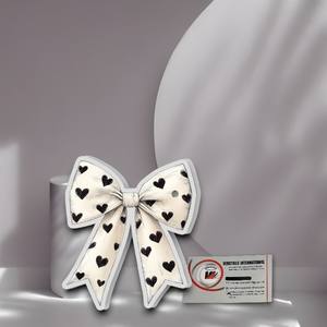 Azulejos Magnéticos Acrílicos Personalizables para Extensión de Pestañas, Diseño de Corazón Negro y Amor Blanco, Mariposa y Flor, Ecológicos, Marca Privada - Product Image 3