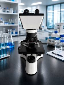 Microscope biologique éducatif trinoculaire CISCO-546 100X-1000X avec plateau mécanique à double couche - Product Image 1