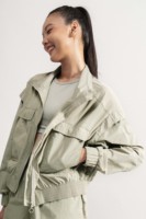 Veste de sport décontractée pour femme, réversible, respirante, en nylon, résistante aux UV, imperméable, coupe-vent, séchage rapide, coupe ample, pour l'automne
