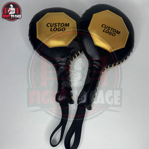 แผ่นรองเตะสำหรับศิลปะการต่อสู้ ทำจากหนัง PVC น้ำหนักเบา ทนทาน สำหรับฝึกความเร็วและความแม่นยำในการชกมวย - Product Image 5