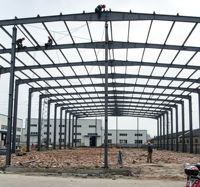 Bâtiments métalliques à travée libre sur mesure en Australie, entrepôt préfabriqué en acier, hangar d'usine en acier de construction robuste
