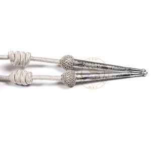 Custom Shoulder AIGUILLETTE Cord Citation With Tip - GREEN | High Quality Custom Aiguillette for Fuerzas Armadas Uniforms - Product Image 6