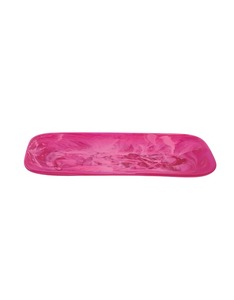 Grand plat de service décoratif en résine avec un design artistique pour recevoir des dîners et servir des collations dans un style luxueux - Product Image 4