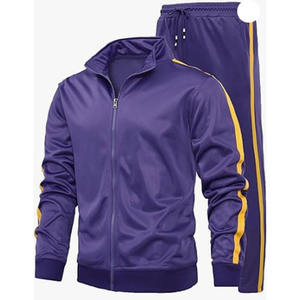 Nouveau survêtement de créateur de qualité supérieure pour hommes Survêtements à fermeture éclair vierges personnalisés - Product Image 2