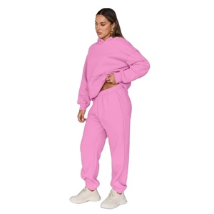 Chándales Deportivos de Diseño Moderno al por Mayor 2026, Chándales Casuales Holgados con Logotipo Personalizado para Mujer, Chándales Deportivos de Invierno para Mujer - Product Image 3