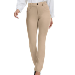 Pantalon de golf élégant en tissu respirant pour femmes, matière en coton, vêtements de sport confortables, pantalon de golf pour femmes - Product Image 5