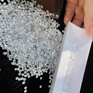 Diamante blanco Natural de corte brillante redondo de 2,10 A 2,20mm EF Color VVS1 claridad piedras preciosas sueltas joyería fina personalización - Product Image 2