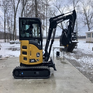 Acheter d'occasion et neuf John Deeree Mini Excavator John DeereE 26G Compact Excavator Machine Prix bon marché disponible - Product Image 4