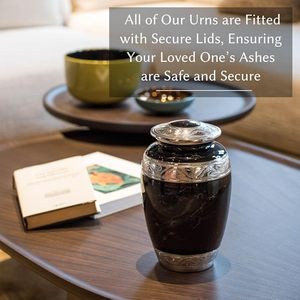 Handmade Mosaic Aluminium and Glass Cremation <b>Urn</b> <b>Large</b> Adult Size Burial Hand Applied Individual Tiles Unique for Funerals - Product Image 6