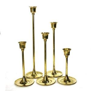 Decoración DE MESA DE ALUMINIO hecha a mano, soporte de vela de boda, otros candelabros, linternas y decoraciones de tarros - Product Image 4