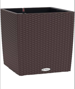 Artex Dong Thap Set 2 PE Rattan <b>Planters</b> on Metal Stand for Indoor Outdoor Plants - Product Image 1